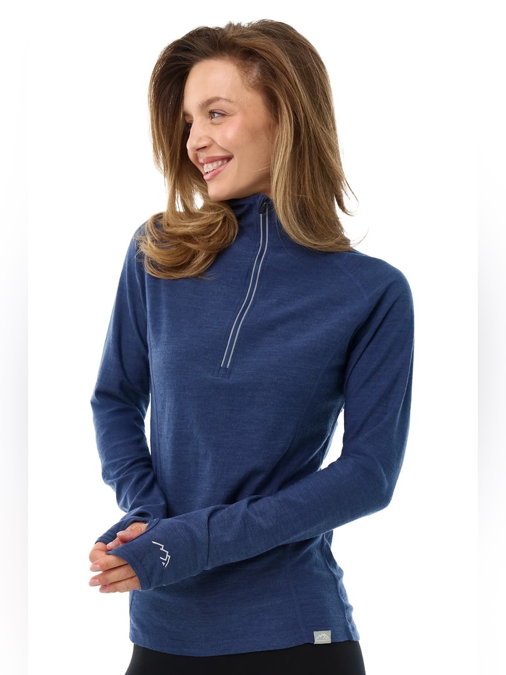 NWT Merino tech Women’s Merino Wool Half Zip Hoodie